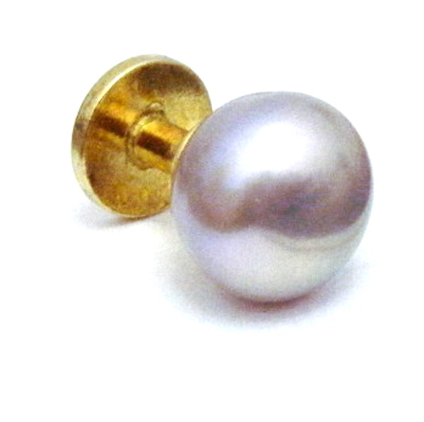 Silver Pearl Buttonhole